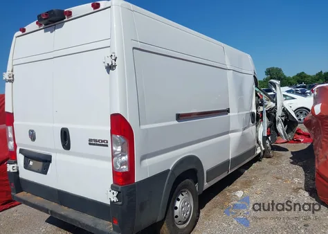 2023 Ram Promaster 2500 High Roof 159 Wb from USA, damaged, VIN 3C6LRVDG7PE571758